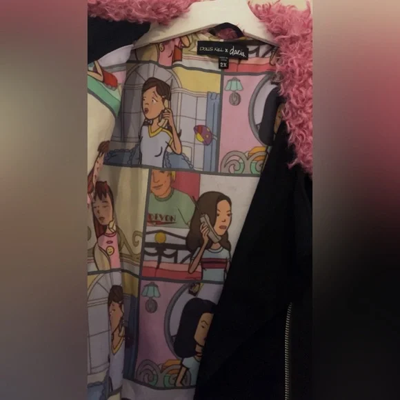 Dolls kill Daria jacket sz 2x